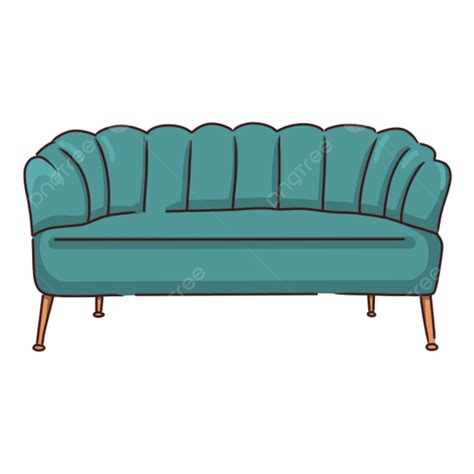 Turquoise Color Sofa Vector, Sofa, Sofa Single, Sofa Design PNG Transparent Clipart Image and ...