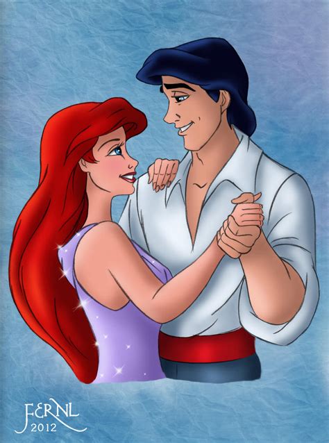 ARIEL AND ERIC II by FERNL on DeviantArt