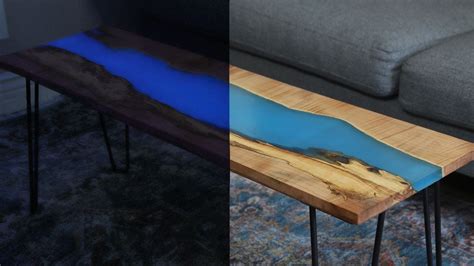 diy glow in the dark resin table - DIY Huntress