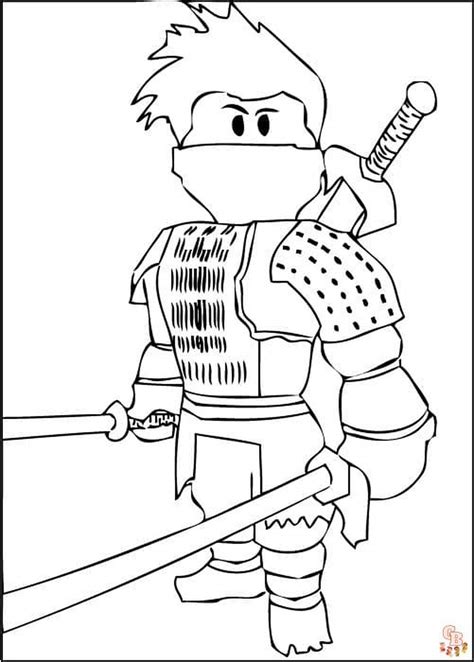 Roblox Coloring Pages "Roblox Coloring Pages - Free Printables for Kids ...