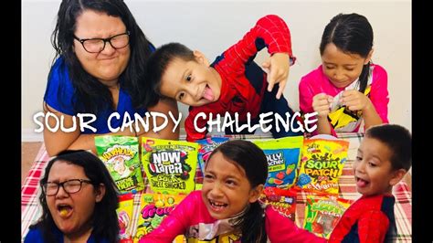 SOUR CANDY Challenge!! - YouTube