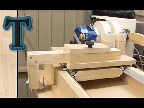 Homemade Wood Lathe Duplicator