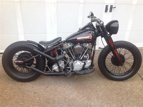 1958 Harley Davidson FL Panhead Bobber