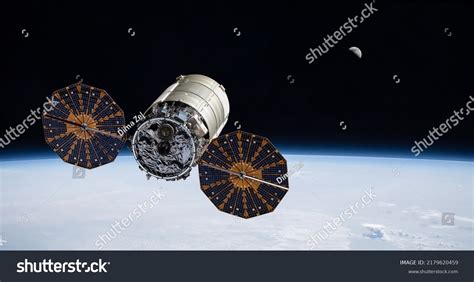 Cygnus Spacecraft Flight Space Cygnus On Stock Photo 2179620459 | Shutterstock