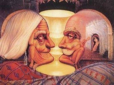 Young Lady vs Old Lady Optical Illusion | Graphics World