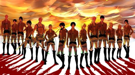 Attack On Titan Survey Corps Wallpapers - Top Free Attack On Titan ...