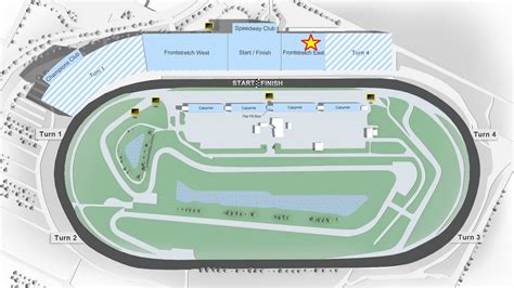 NASCAR Seating Charts - Race Track and Speedway Maps