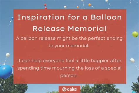 How to Plan an Eco-Friendly Balloon Release Memorial | Cake Blog | Cake: Create a Free End of ...