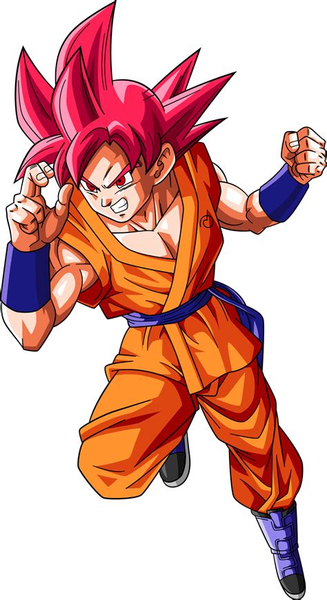 Image - Super saiyan god goku dragonball super by rayzorblade189-d9visfn.png | VsDebating Wiki ...