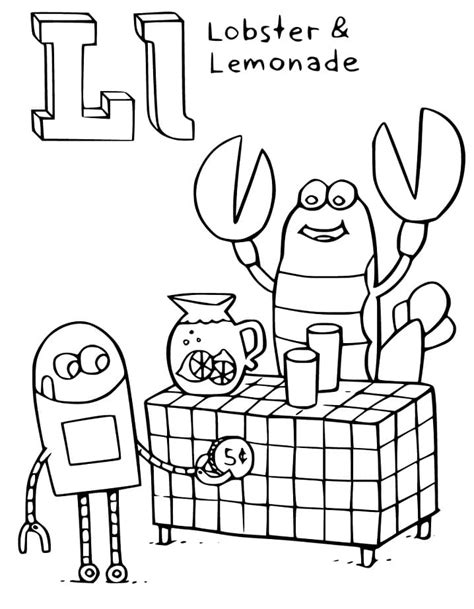 StoryBots Letter V Coloring Page - Free Printable Coloring Pages for Kids