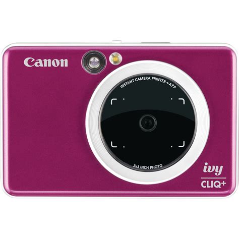 IVY CLIQ+ Instant Camera Printer Ruby Red - Tuttle Cameras