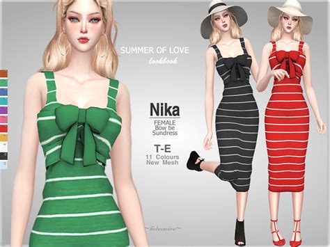 Best Sims 4 Sundresses: Free CC For Summer Fashion – FandomSpot