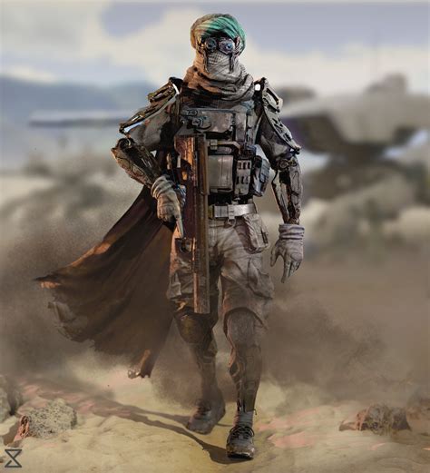 Piyush Sikdar - Desert Mech Soldier - Game Character