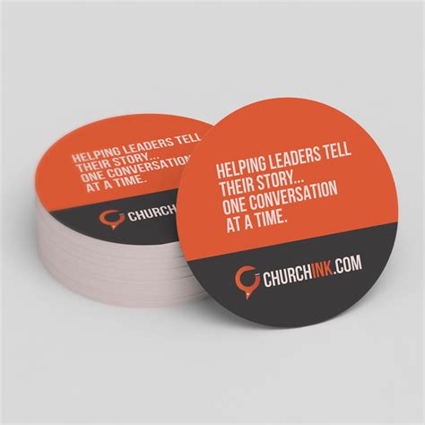 ChurchINK.com Round Card Printing