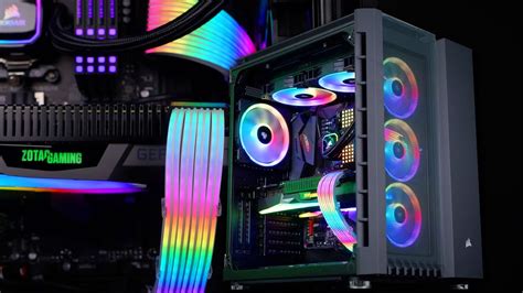 $3300 CORSAIR RGB design gaming PC Build - YouTube