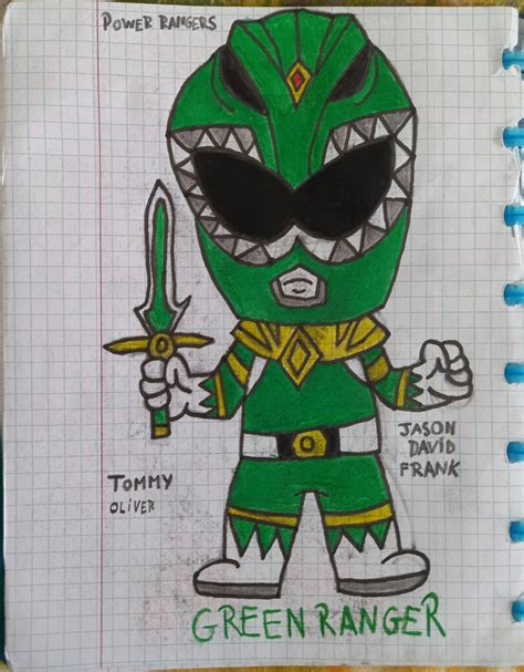 Green Ranger (Tommy Oliver) by TigerBlueMaker on DeviantArt