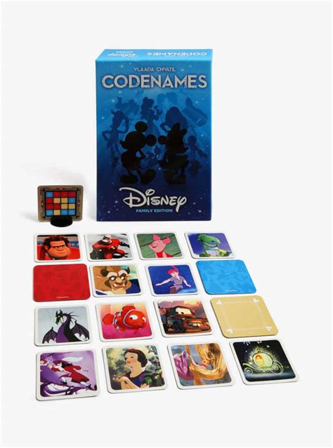 Become a Disney spy with the new Disney Family Edition Codenames card game - Inside the Magic