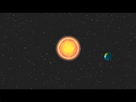 Earth Orbit Animation