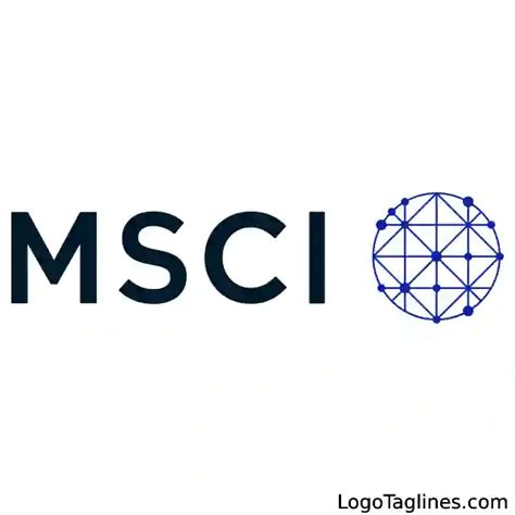 MSCI Logo and Tagline - Slogan