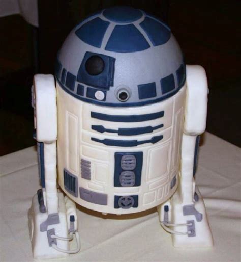 R2D2 Cake - CakeCentral.com