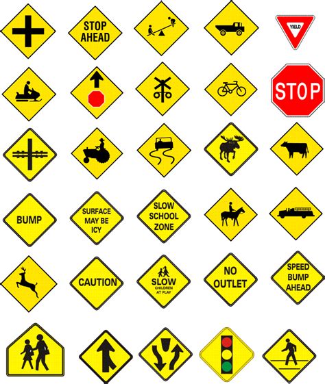 Printable Nc Dmv Road Signs Chart