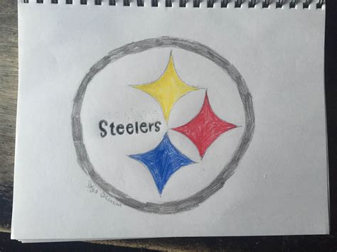 Steelers Logo Drawing at GetDrawings | Free download