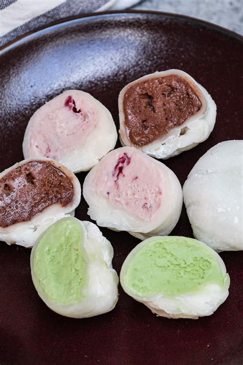 Easy Mochi Ice Cream – 3 Flavors (+Video)