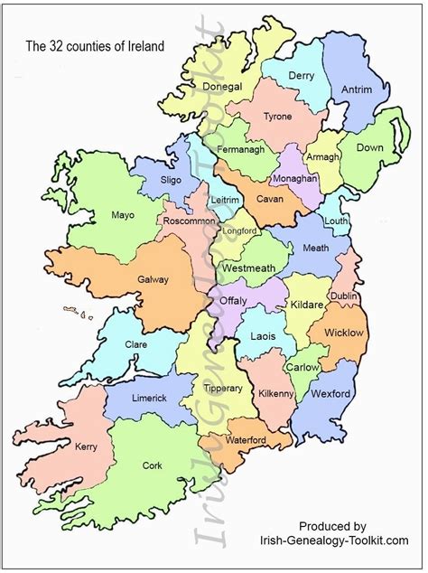 Map Of County Kerry Ireland – secretmuseum