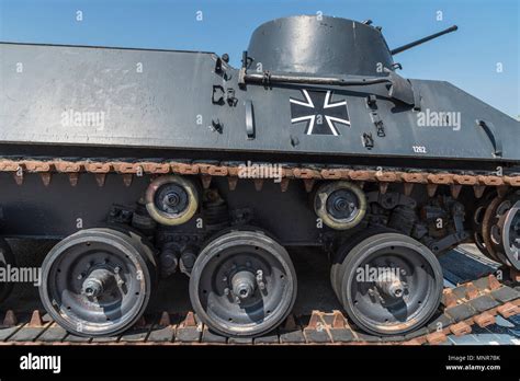 WWII German light tank at Bovington Camp Tank Museum Stock Photo - Alamy