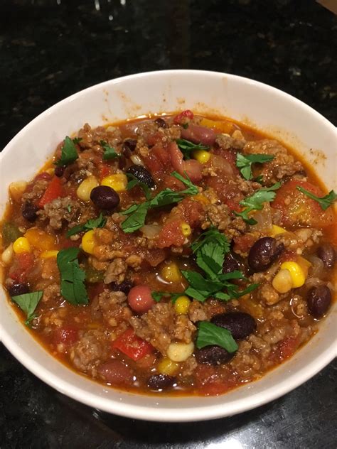 Ground Beef Chili With Beans Recipes recipe