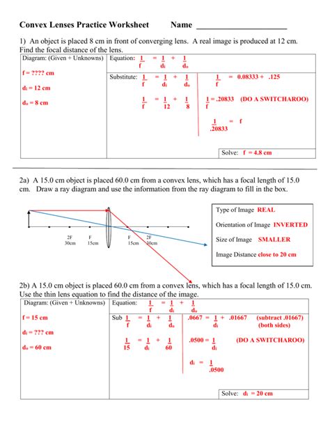 Thin Lens Equation Calculator - Tessshebaylo