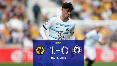 Wolves V Chelsea (1-0) | Highlights | Premier League