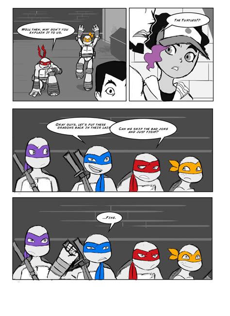 TMNT fan comic: Walks like an Angel part 5 by ActionKiddy on DeviantArt