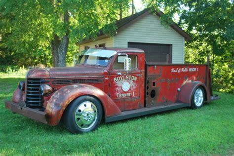 Diamond T RAT ROD patina cummins fire truck old school for sale: photos, technical ...