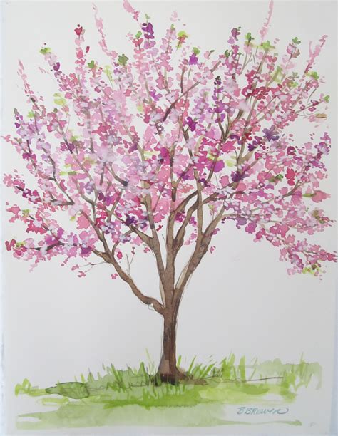 Cherry Blossom Watercolor at GetDrawings | Free download