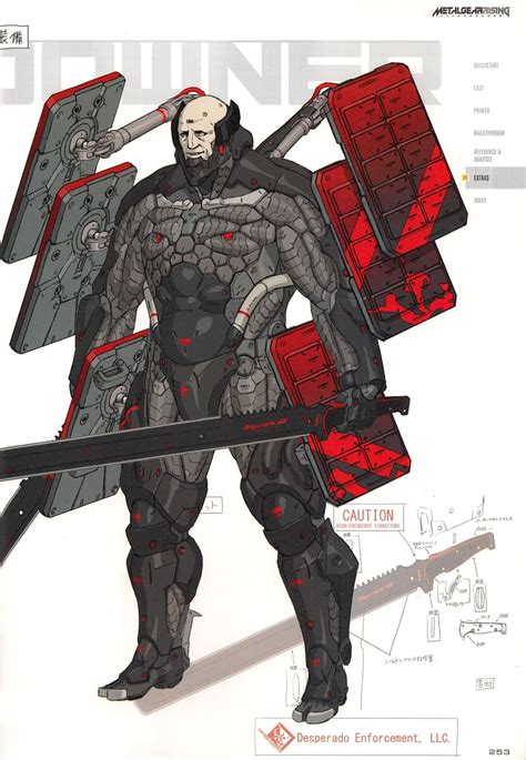 Sundowner Metal Gear Concept Art