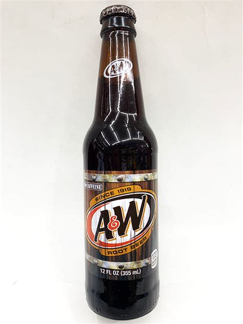 A&W Root Beer Bottle | Soda Pop Shop