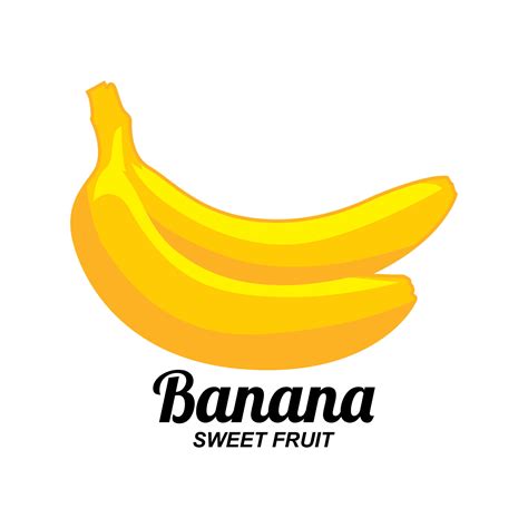 Banana Logo Design 5093337 Vector Art at Vecteezy