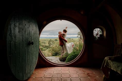 The Cutest, Coziest Wedding at Hobbiton — Dear White | Auckland Wedding ...