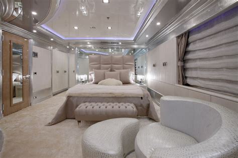 Bedroom inside a Yacht | Yacht interior design, Luxury furniture ...