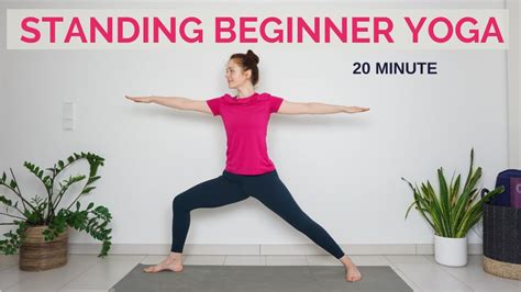 20 min Standing Yoga For Beginners | Back To Basics | Beginner Hatha ...