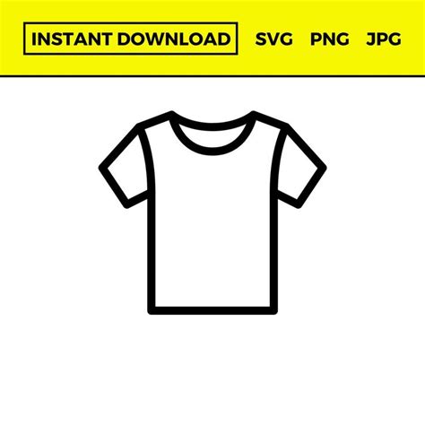 T-shirt Outline SVG, Tshirt Outline SVG, T-shirt Outline PNG, Tshirt Outline Png, Tshirt Svg, T ...