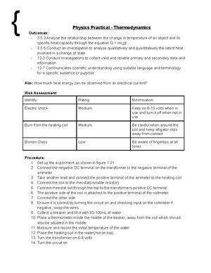 Prac 1 Ticker Tape Experiment - Ticker tape experiment Outcomes: Designs and evaluates - Studocu