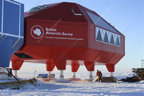 Antarctic research station - Stock Image - C011/3240 - Science Photo Library