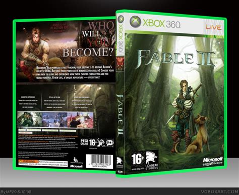 Fable 2 Xbox 360 Box Art Cover by MF29