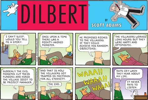 #Leadership: National #Boss Day: The 10 Funniest Dilbert Comic Strips About Idiot #Bosses...If ...