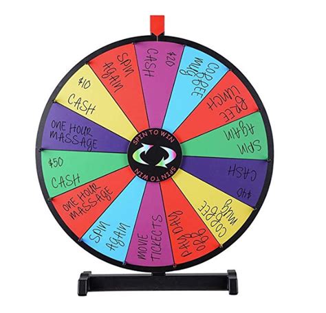 Tabletop Spinning Prize Wheel – 110 tradeshow