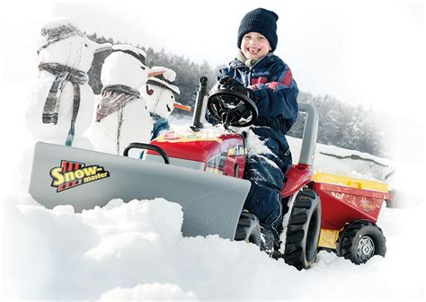 This Pedal Powered Snow Plow Actually Lets Your Kid Clear Your Driveway