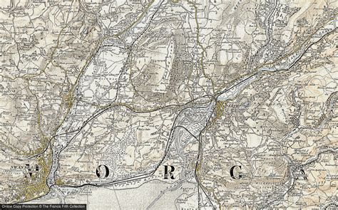 Historic Ordnance Survey Map of Skewen, 1900-1901