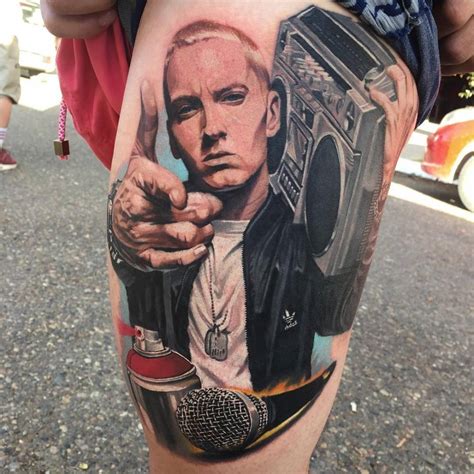 Eminem Tattoos Back